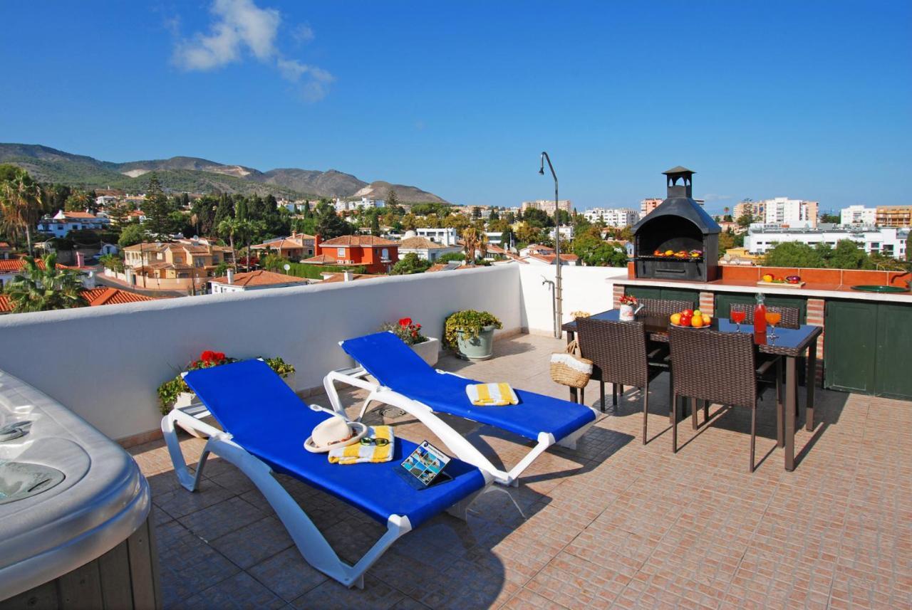 דירות Isla De Benalmadena 1, Jacuzzi, 80M From The Sea, Ac, Bbq, Private Parking, Big Terrace מראה חיצוני תמונה